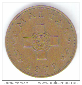 MALTA 1 CENT 1977 - Malta