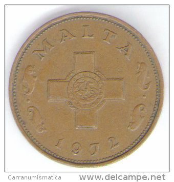 MALTA 1 CENT 1972 - Malta