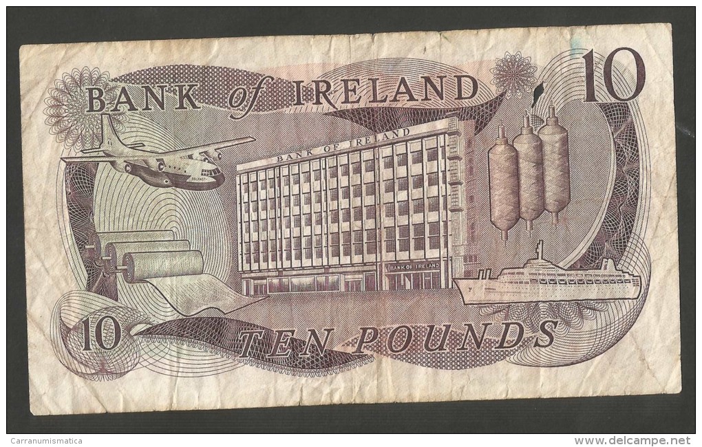 [NC] IRELAND - The CENTRAL BANK Of IRELAND - 10 POUNDS - Irlanda