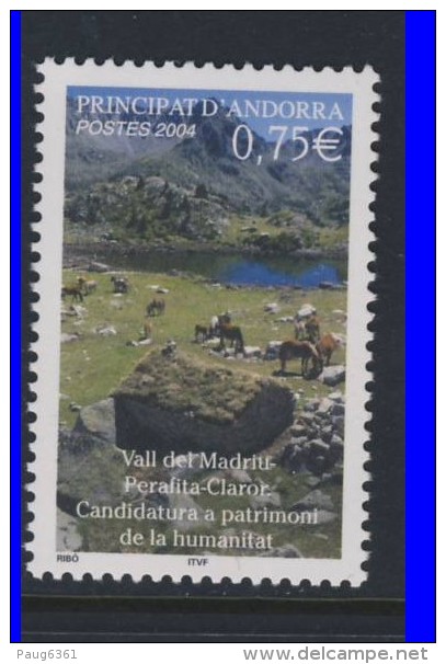 ANDORRE FRANCAIS 2004  PAYSAGE  YVERT  N°  NEUF MNH** - Ungebraucht