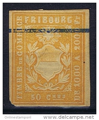 Switserland: Stempelmarken/Timbre Fiscal  Canton Fribourg - Revenue Stamps