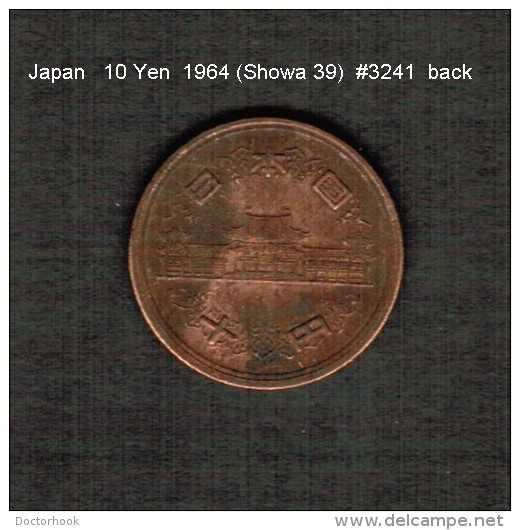 JAPAN    10  YEN  1964  (Hirohito 39---Showa Period)  (Y # 73a) - Japan