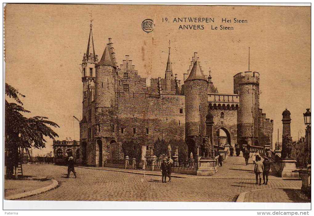 1132 Postal Antwerpen 1925 Belgica - Cartas & Documentos
