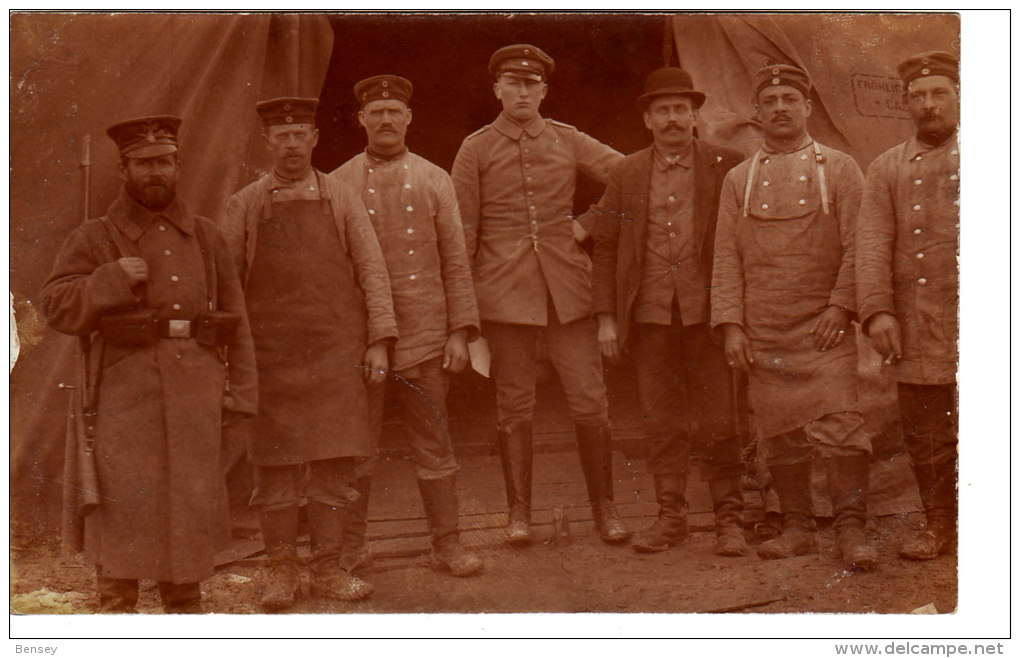 Geurre 1914 - 1918 , Groupe De Militaire , Soldats Allemand - Guerre 1914-18