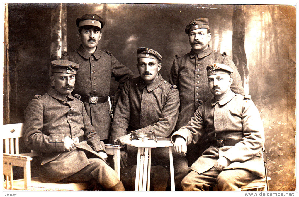 Geurre 1914 - 1918 , Groupe De Militaire , Soldats  Allemand , - Guerra 1914-18