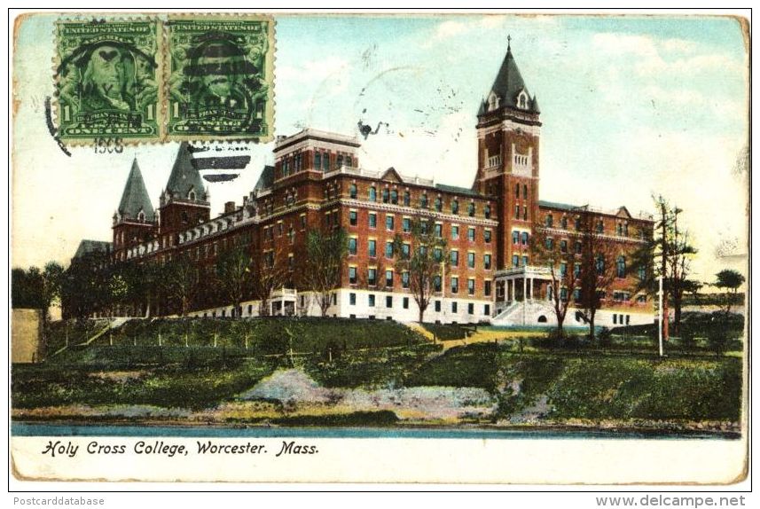 Holy Cross College, Worcester. Mass. - & School - Worcester