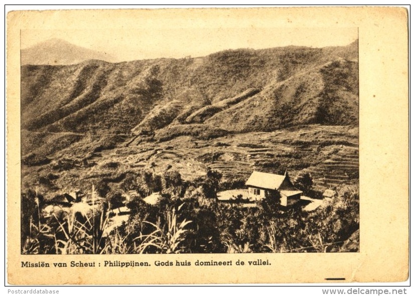 Missiën Van Scheut: Philippijnen. Gods Huis Domineert De Vallei. - Philippines