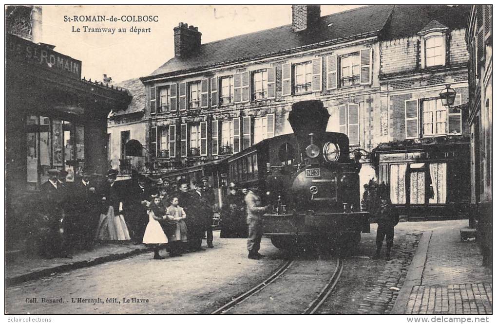 St Romain De Colbosc 76     Le Tramway - Saint Romain De Colbosc