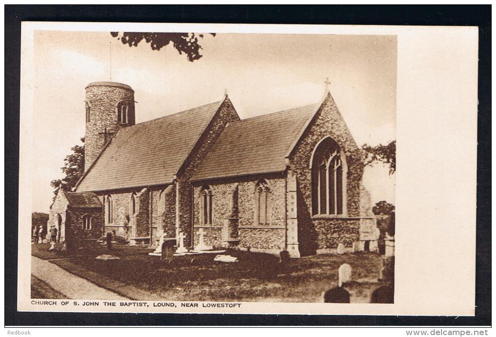 RB 956 - Postcard - Church Of S. John The Baptist - Lound Near Lowestoft - Suffolk - Lowestoft