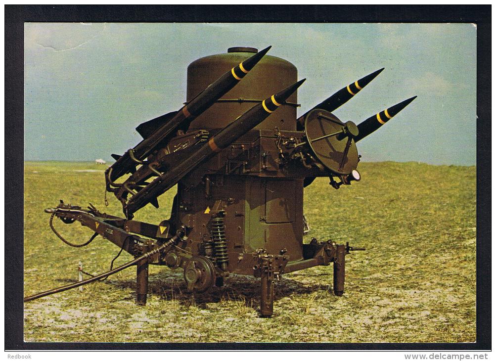 RB 956 - Military Postcard - Rapier Low-Level Anti-Aircraft Missile System - Weapons Theme - Equipment