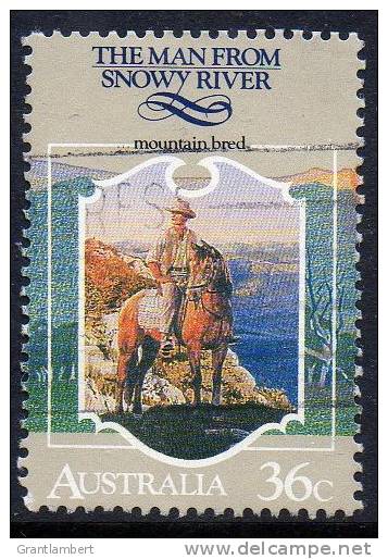 Australia 1987 The Man From Snowy River 36c Mountain Bred Used - Used Stamps