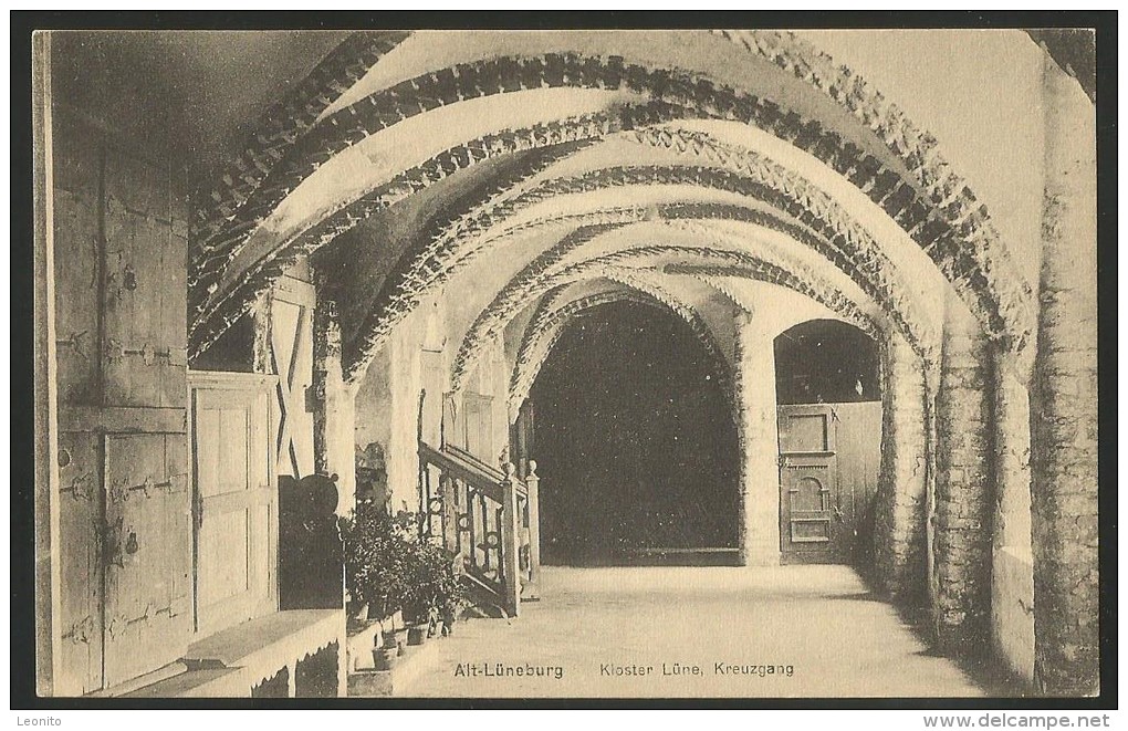 KLOSTER LÜNE Kreuzgang Alt-Lüneburg Niedersachsen Ca. 1920 - Lüneburg