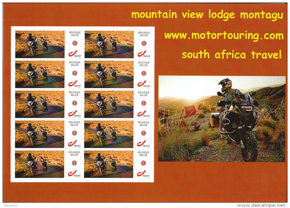 MYSTAMP MOTO'S VEL / SHEET 10 STAMPS ** MNH ... - Other & Unclassified