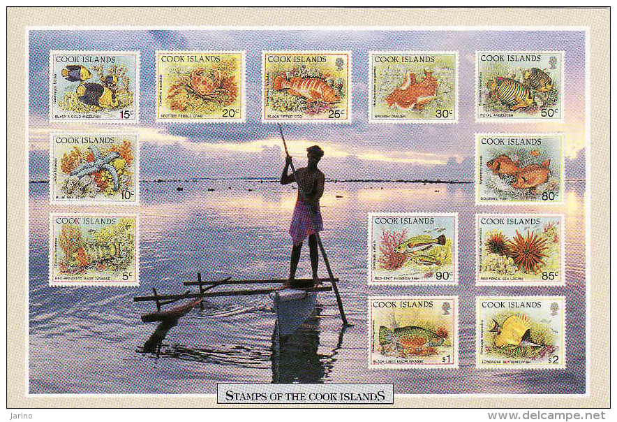 Cook Island, Stamps Of The Cook Island, Circulé Non - Cook Islands