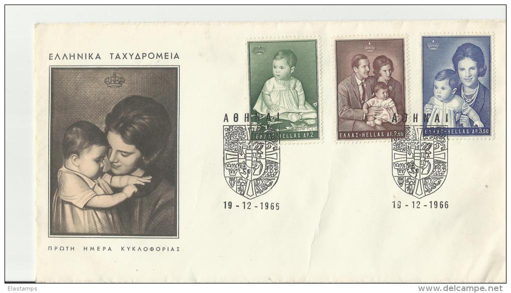 =GRECE FDC 1966 - FDC