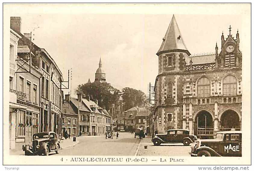 Nov13 96 : Auxi-le-Château  -  Place - Auxi Le Chateau