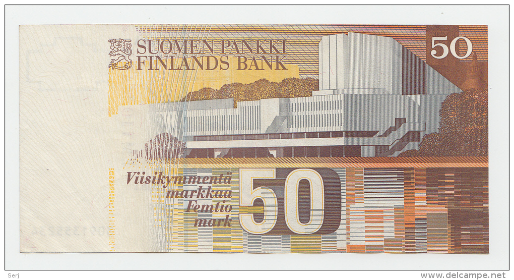 Finland 50 Markkaa 1986 (1991) VF++ P 118  (Litt. A) - Finlande