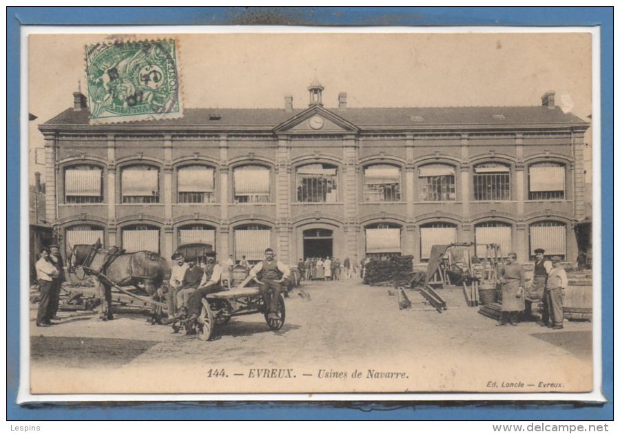 27 - EVREUX -- Usine De Navarre - Evreux