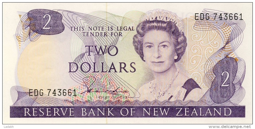 BILLET # NOUVELLE - ZELANDE #1981 # 2 DOLLARS  # PICK 170 A  # NEUF # - Nouvelle-Zélande