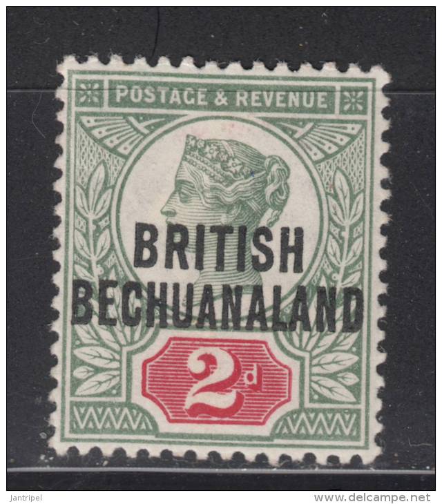 BECHUANALAND  1891  QV 2 D   MH - 1885-1895 Colonie Britannique