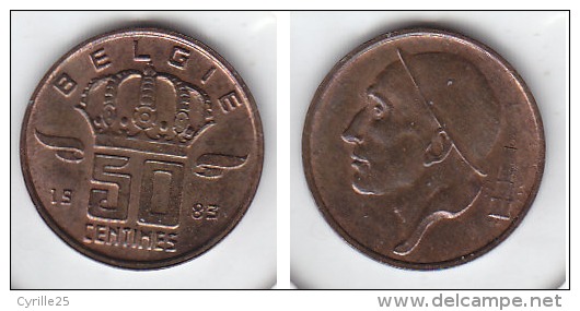 50 CENTIMES Bronze Baudouin 1983 FL - 50 Centimes