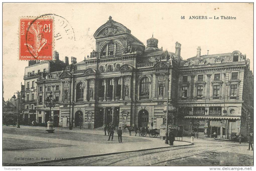 TC-BERO-13 - 088 :  Angers Le Theâtre - Angers