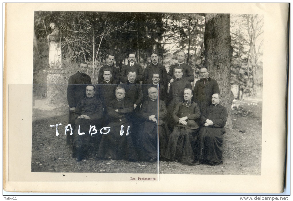 Chambery - Livret (28/20)cm - Institution Notre Dame De La Villette Année 1921-22  (11 Scans) - Personnes Anonymes