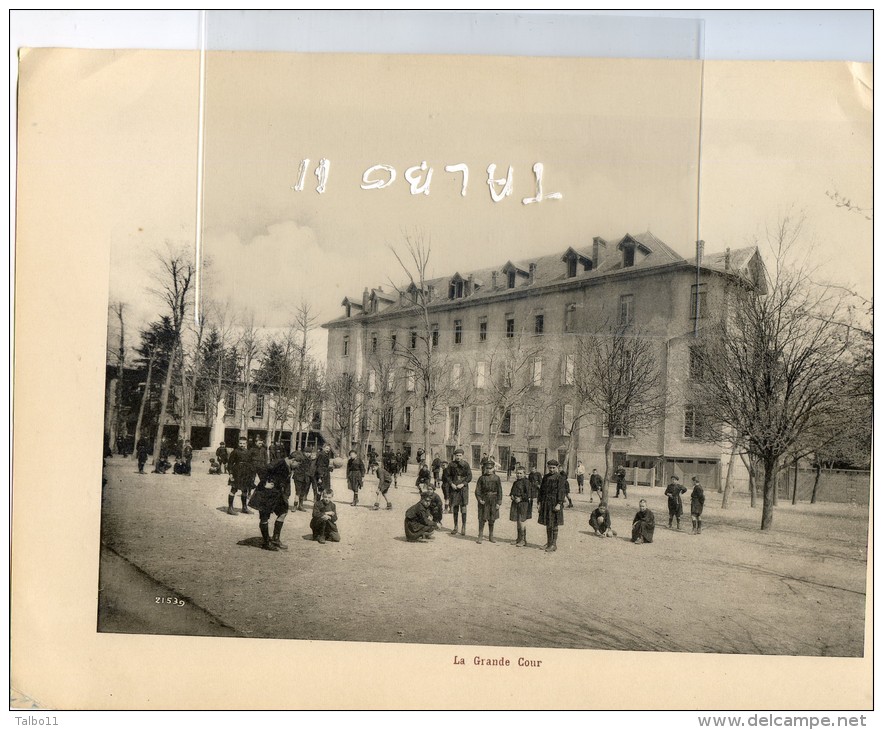 Chambery - Livret (28/20)cm - Institution Notre Dame de la Villette Année 1921-22  (11 scans)