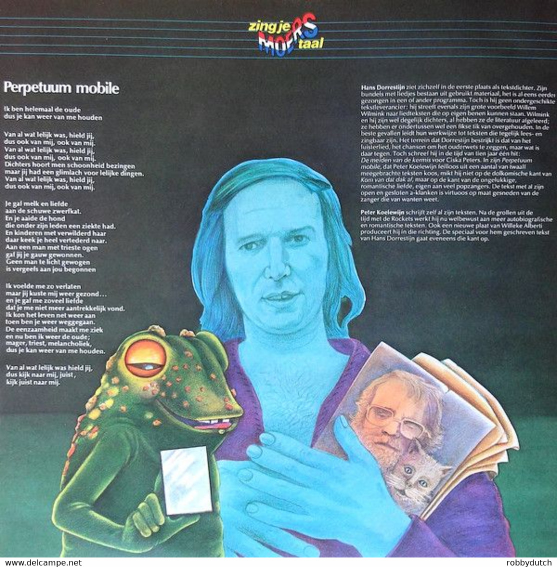 * LP *  ZING JE MOERS TAAL - VARIOUS ARTISTS (Holland 1976)