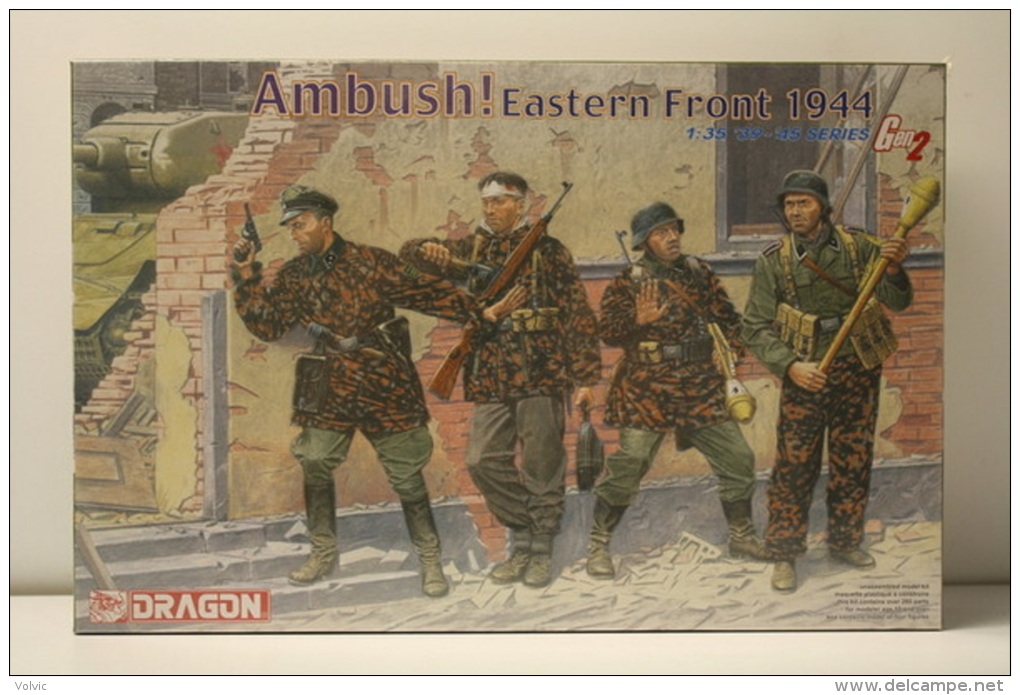 - DRAGON  - Figurines Ambush ! Eastern Front 1944  - 1/35°- Réf 6333 - Figuren