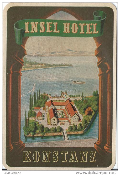 Insel Hotel/ KONSTANZ/ Allemagne/ Vers 1945-1955     EVM13 - Hotelaufkleber
