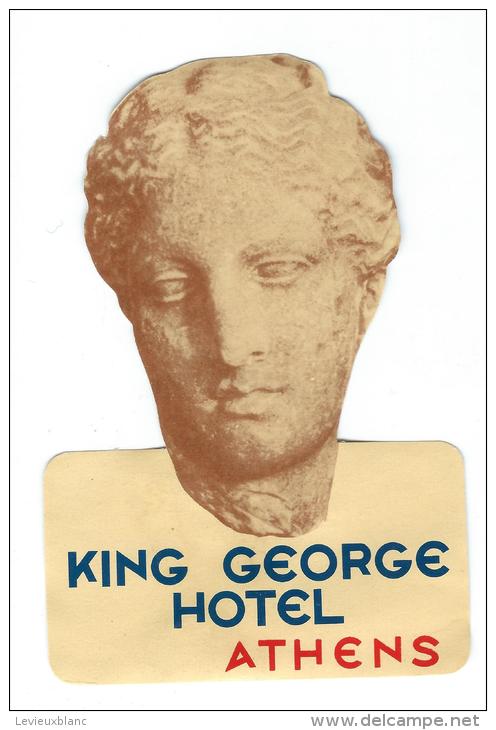 King George Hotel / ATHENS/Gréce/Vers 1945-1955       EVM42 - Etiketten Van Hotels