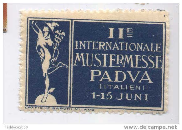 PADUA INTERNATIONAL MUSTERMESSE II - Revenue Stamps