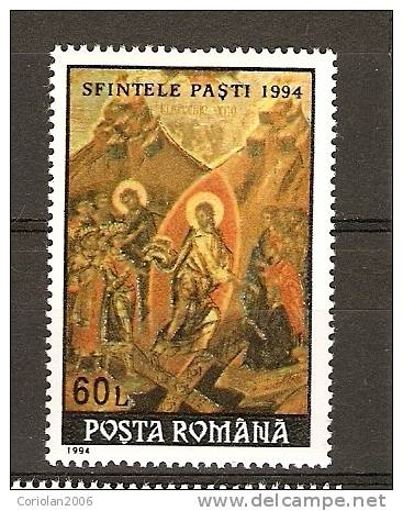 Romania 1994 MNH / Easter - Unused Stamps