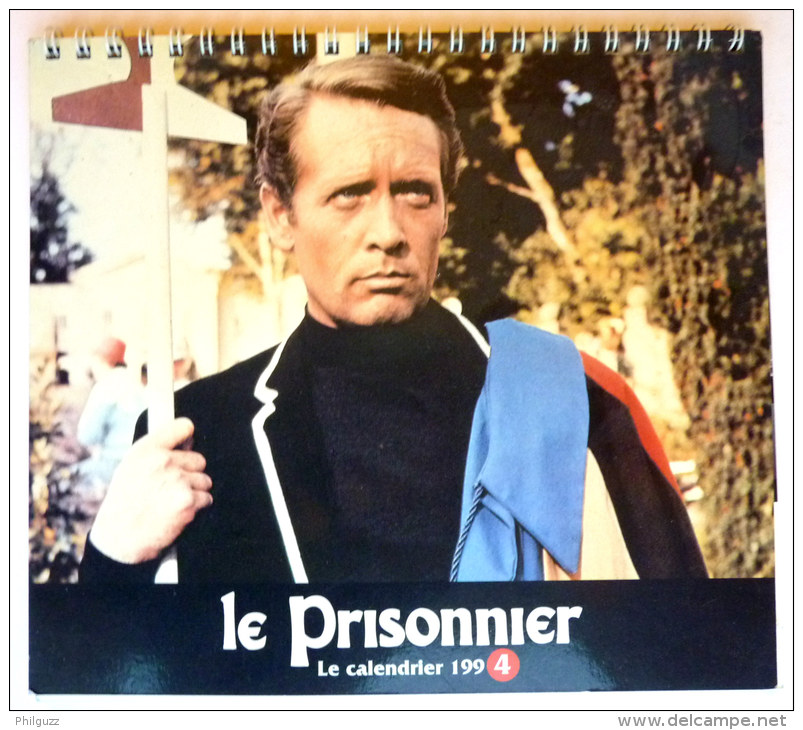 RARE CALENDRIER LE PRISONNIER  1994 -  POLYGRAM VIDEO - THE PRISONER - Agendas & Calendarios