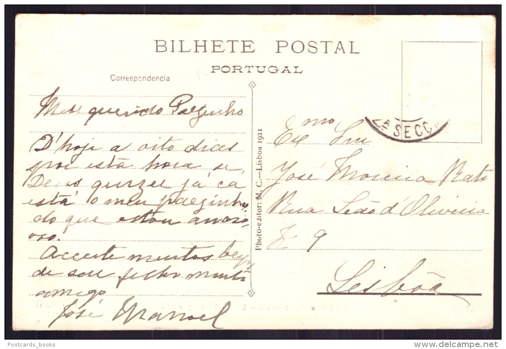 UNHAES/UNHAIS DA SERRA / COVILHÃ / CASTELO BRANCO / PORTUGAL.Postal Um Trecho Do Povoado. Postal N&ordm; 7. Old Postcard - Castelo Branco