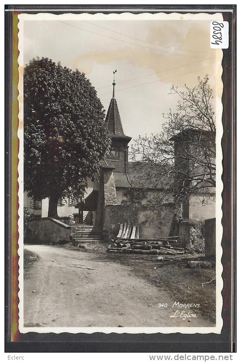 DISTRICT D'ECHALLENS /// MORRENS - L'EGLISE - TB - Morrens