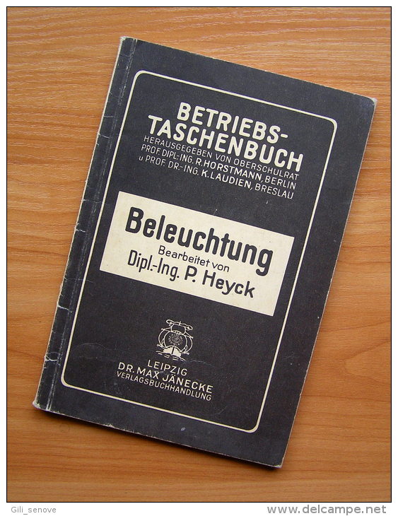 Beleuchtung, Heyck, Paul, Leipzig (1924) - Alte Bücher