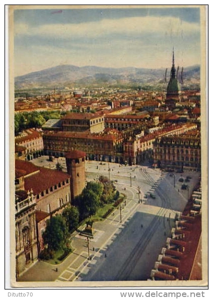 Torino - Panorama - Formato Grande Viaggiata - S - Multi-vues, Vues Panoramiques