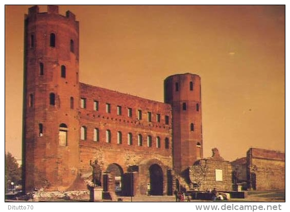 Torino - Le Torri Palatine - Formato Grande Viaggiata Mancante Di Affrancatura - S - Autres Monuments, édifices