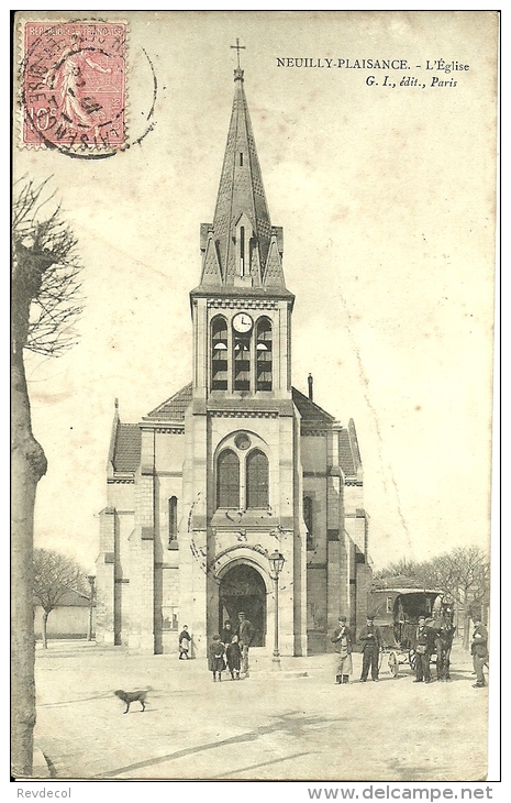 NEUILLY PLAISANCE - L'Eglise          -- GI - Neuilly Plaisance