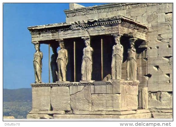 Athens - Acropolis - The Caryatides - 1 - Formato Grande Viaggiata - S - Grèce
