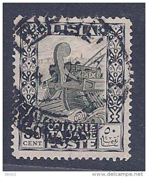 Libya, Scott # 55 Used Ancient Galley, 1924 - Libya