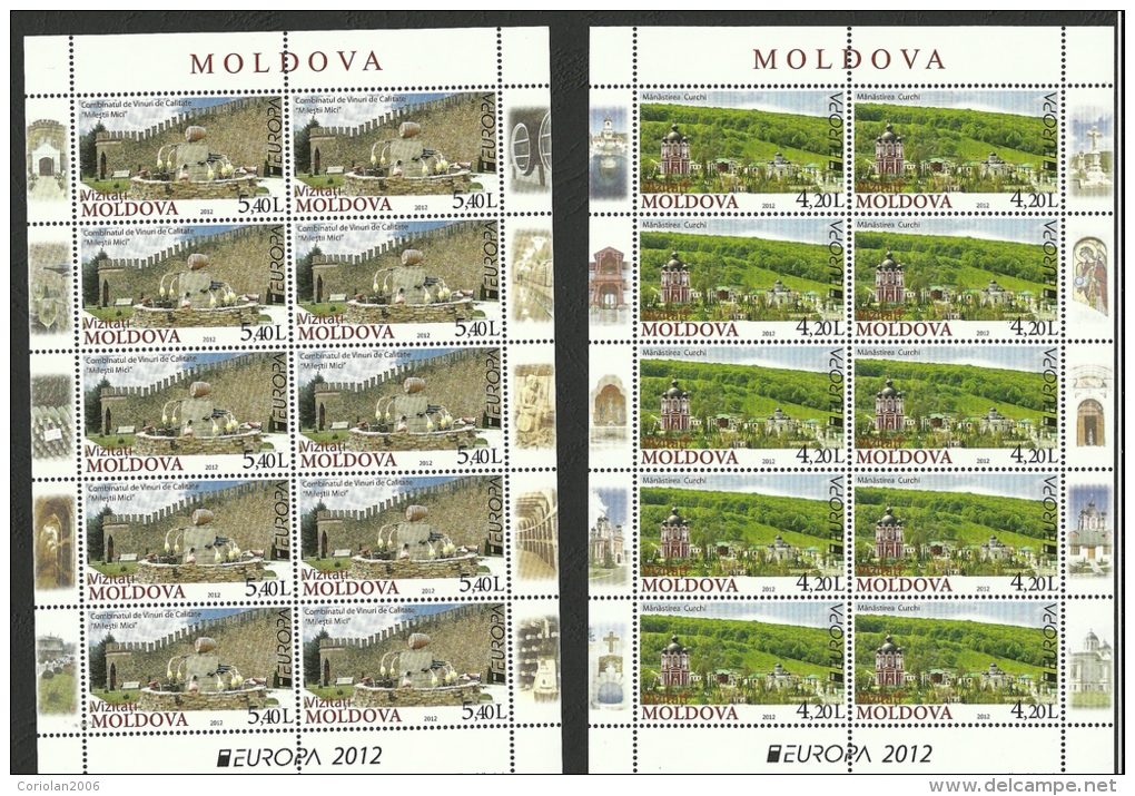 Moldova 2012 / Europa CEPT / Set 2 MS - 2012