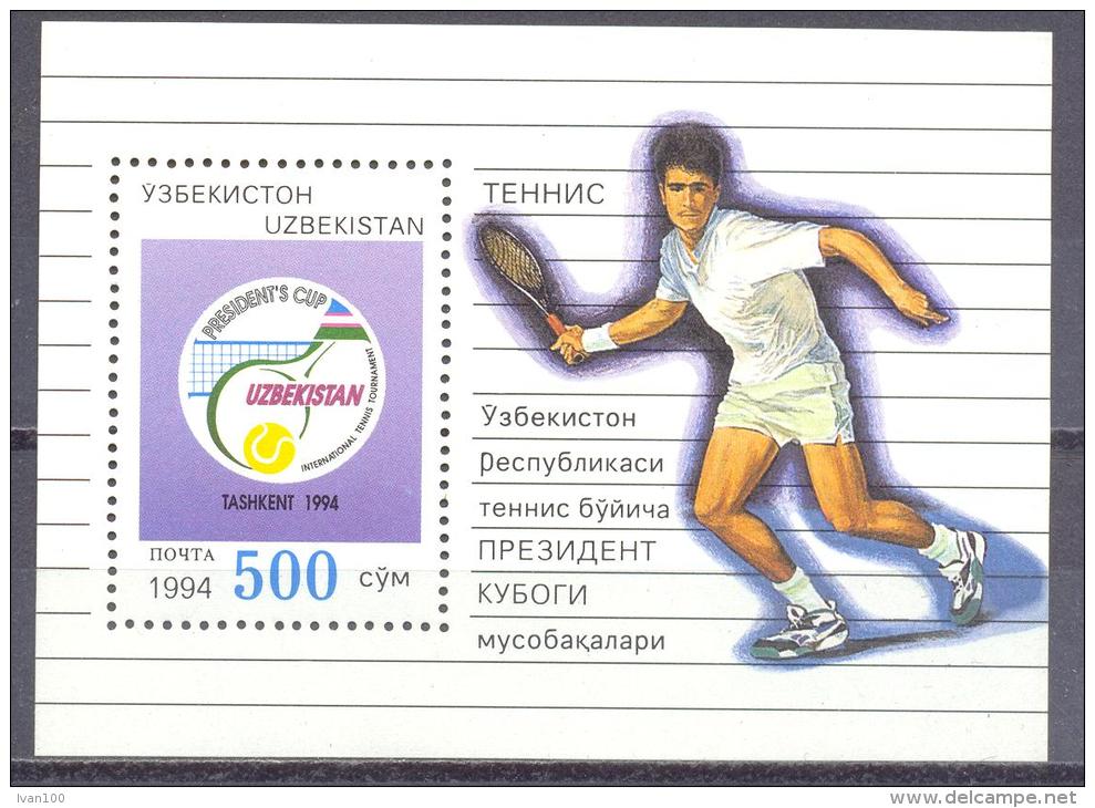 1994. Uzbekistan, President Cup Tennis Championship, S/s, Mint/** - Ouzbékistan