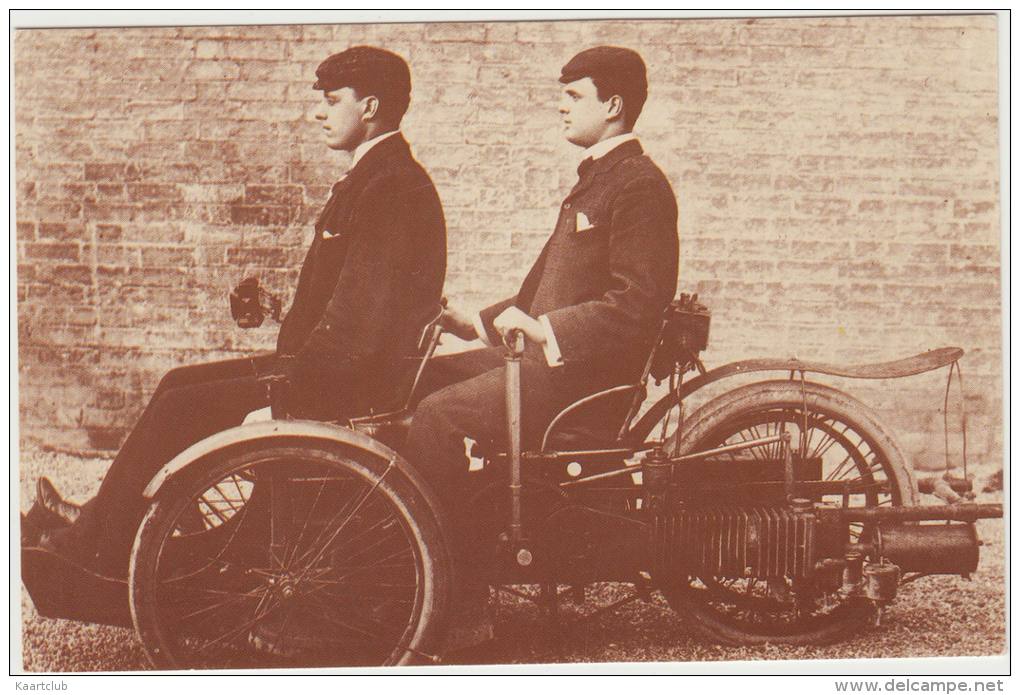 VOITURE TRICYCLE - Hon. Charles Stewart Rolls, 1897 - MOTO / MOTOR / MOTORCYCLE - England - Motos