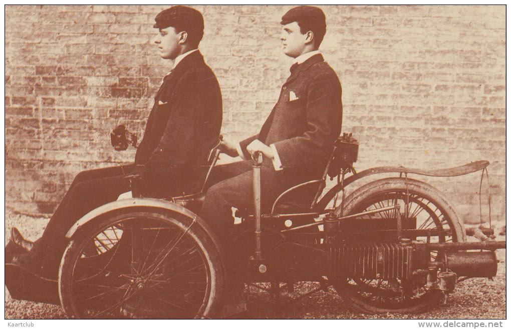 VOITURE TRICYCLE - Hon. Charles Stewart Rolls, 1897 - MOTO / MOTOR / MOTORCYCLE - England - Motos