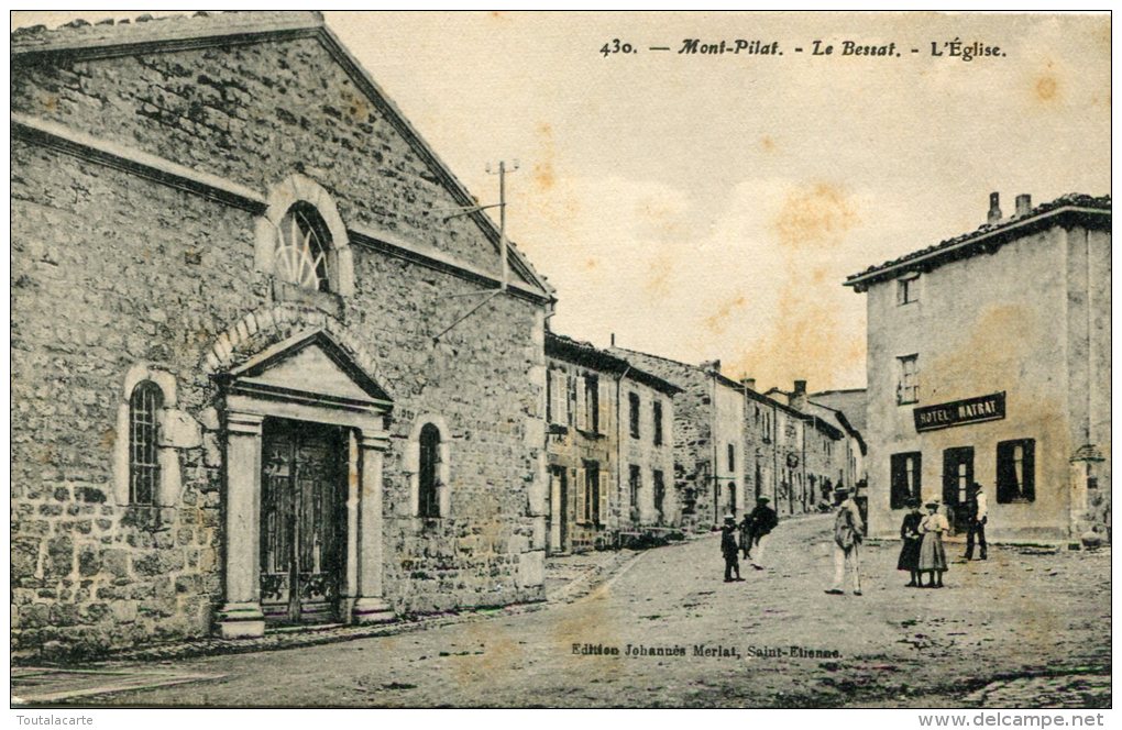 CPA 42 MONT PILAT LE BESSAT L EGLISE - Mont Pilat