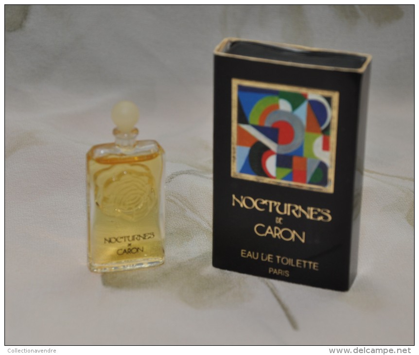 Caron. Nocturnes, Version Grand Dessin De Picasso. Eau De Toilette, 5ml, Parfait état - Miniaturas Mujer (en Caja)