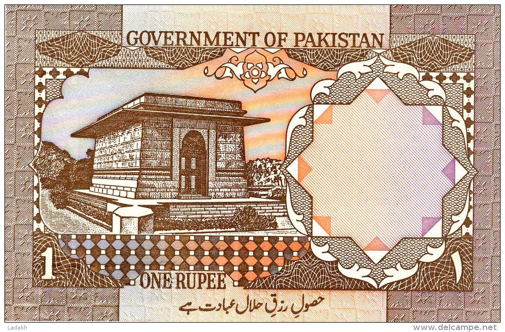 BILLET # PAKISTAN # 1  ROUPIE  # 1986 # PICK 24 Ad # NEUF # - Pakistan